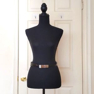 The Limited Polyurethane Adjustable Belt with Chrome Buckle.